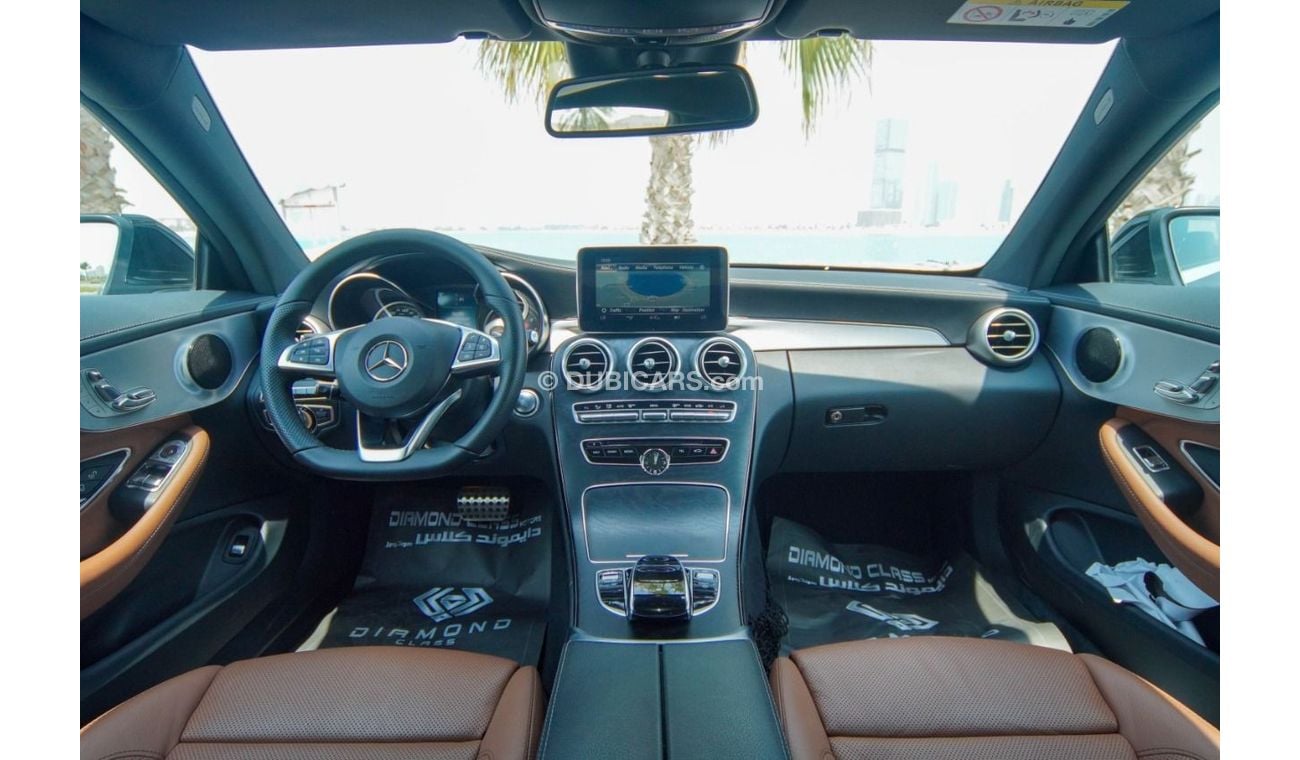 Mercedes-Benz C 300 Coupe Mercedes C300 AMG Coupe Panoramic Full option  2017 GCC Under Warranty