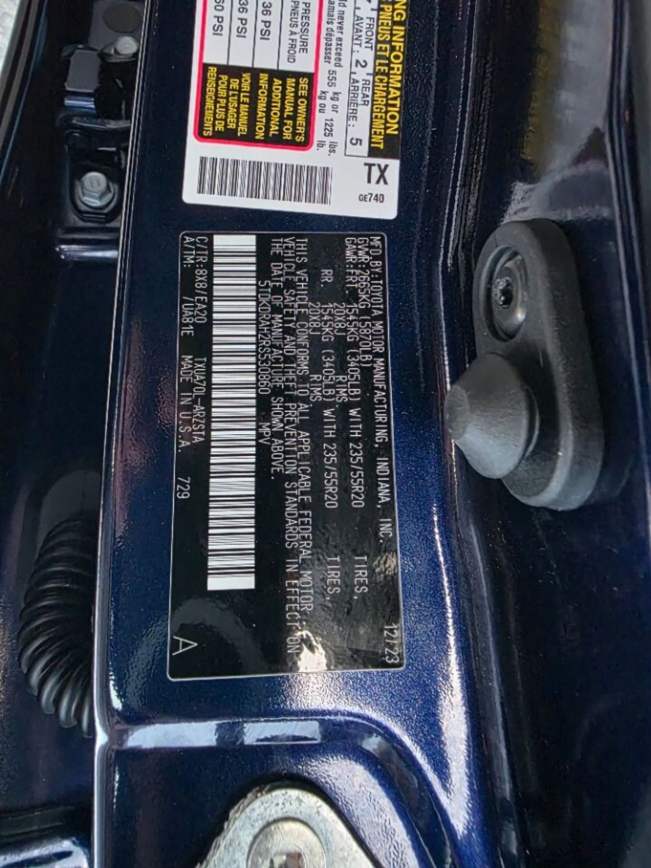 Toyota Highlander 2024 Model XSE Edition 2.4cc Sunroof and 7 seater