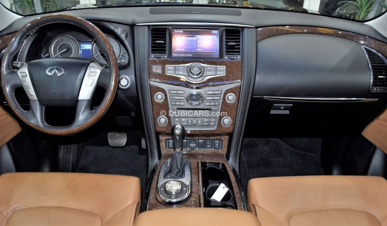 إنفينيتي QX80 EXCELLENT DEAL for our Infiniti QX80 ( 2017 Model ) in Black Color GCC Specs