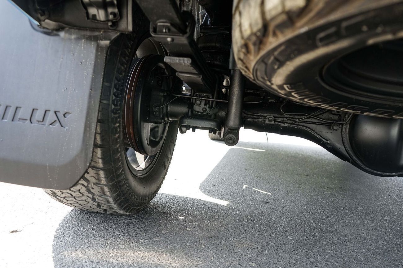 Toyota Hilux The Toyota Hilux Smart Cab is a versatile pickup truck with a Two-wheel drive system, a spacio