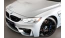 BMW M4 Std 2016 BMW M4 Coupe / Akrapovic Exhaust / Full-Service history