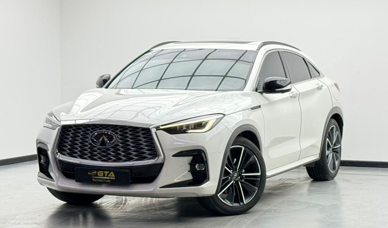 Infiniti QX55 SENSORY 2023 Infiniti QX55, 2028 Infiniti Warranty + Service Pack, Very Low Km, Fully Loaded, GCC