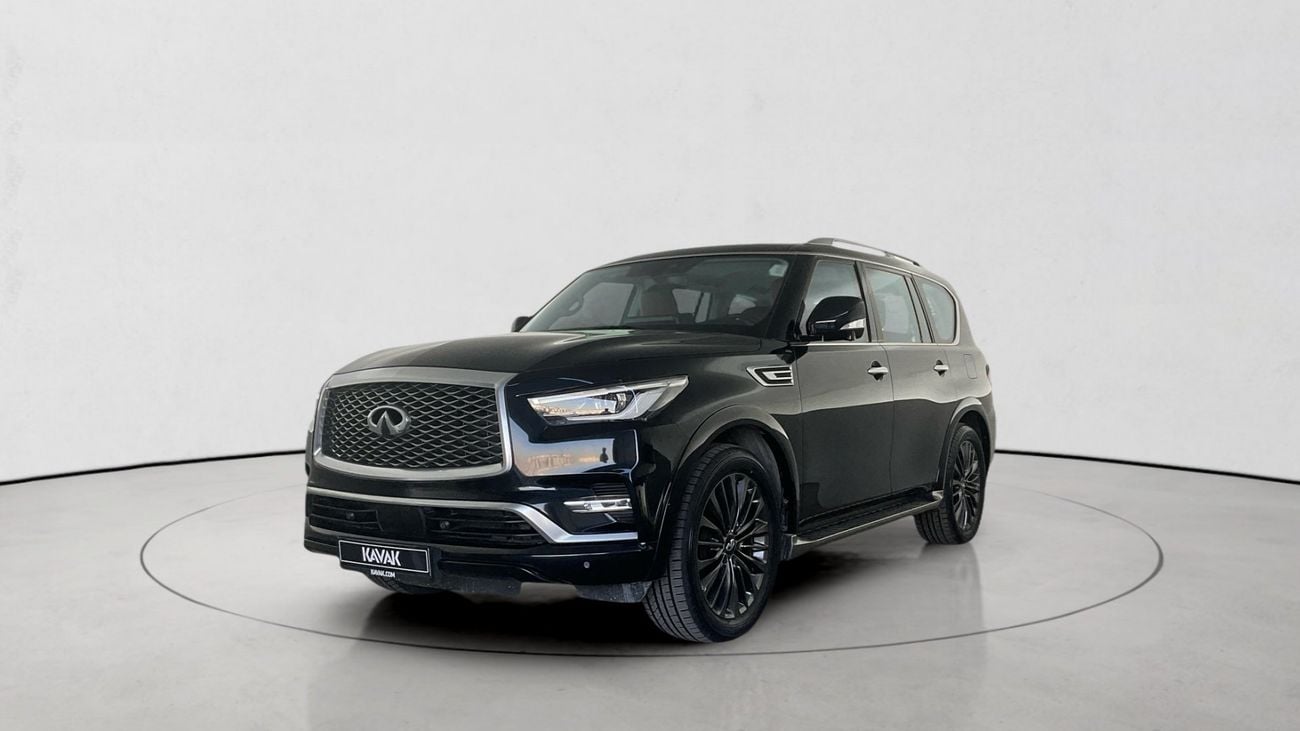 Infiniti QX80 Luxe Sensory ProActive (8 Seater) | upto AED 20,000 Ramadan Discount | Guaranteed Warranty | 0 Down 