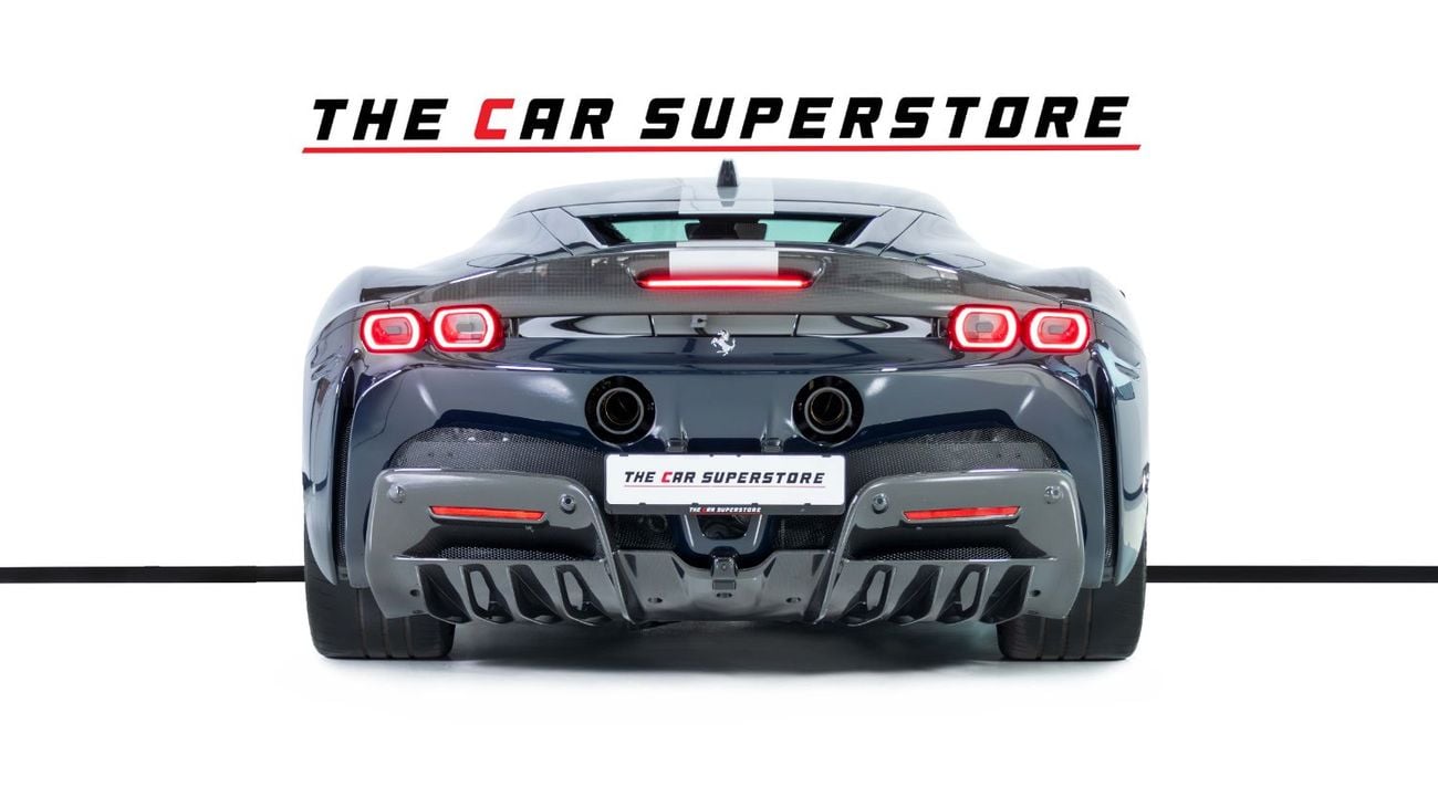 Ferrari SF90 Stradale Asseto Fiorano-Full Carbon Fiber Package-Racing Seats-4 Point Harnesses