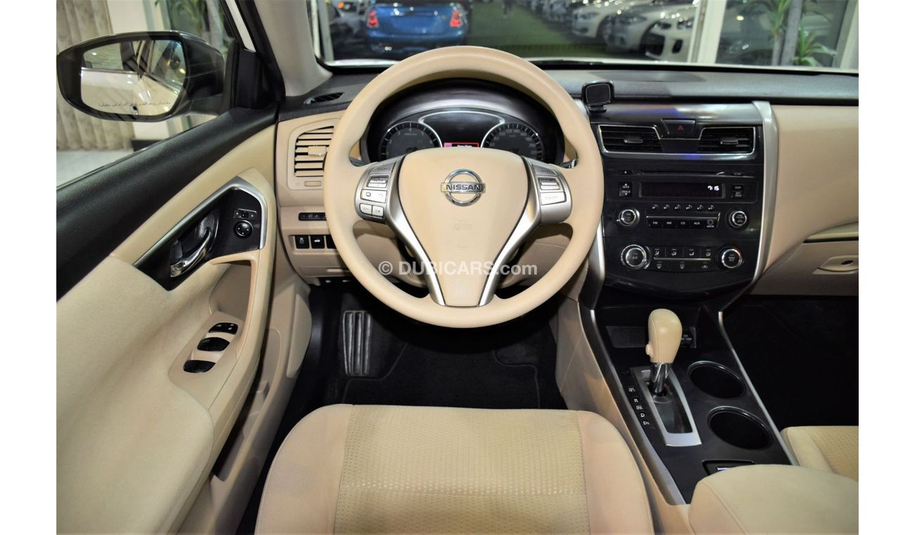 Nissan Altima AED 577 Per Month / 0% D.P | Nissan Altima 2.5 S 2016 Model!! in White Color! GCC Specs