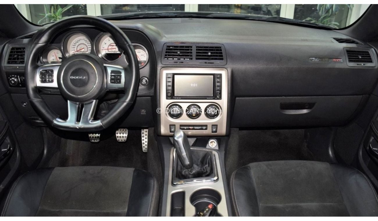 Dodge Challenger SRT8 EXCELLENT DEAL for our Dodge Challenger SRT 392HEMI ( 2012 Model ) in Grey Color GCC Specs