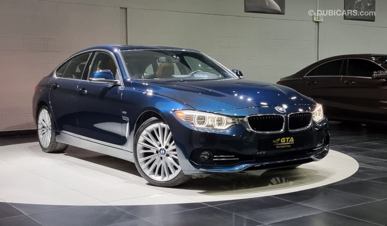 BMW 420i 2015 BMW 420I Gran Coupe, Luxury Line, Service History, Warranty, GCC