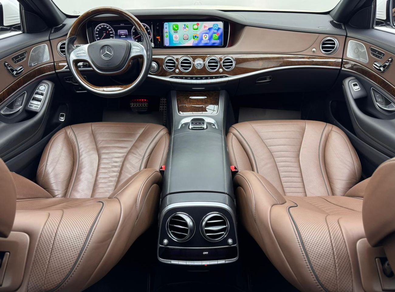Mercedes Benz S550 2015 Mercedes-Benz S500L AMG, Service History, Excellent Condition, GCC