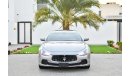 Maserati Ghibli - GCC - AED 2,330 Per Month! - 0% Down Payment