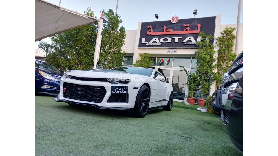 Used Chevrolet Camaro Coupe, 2015 model, body kit ZL1, Gulf number one