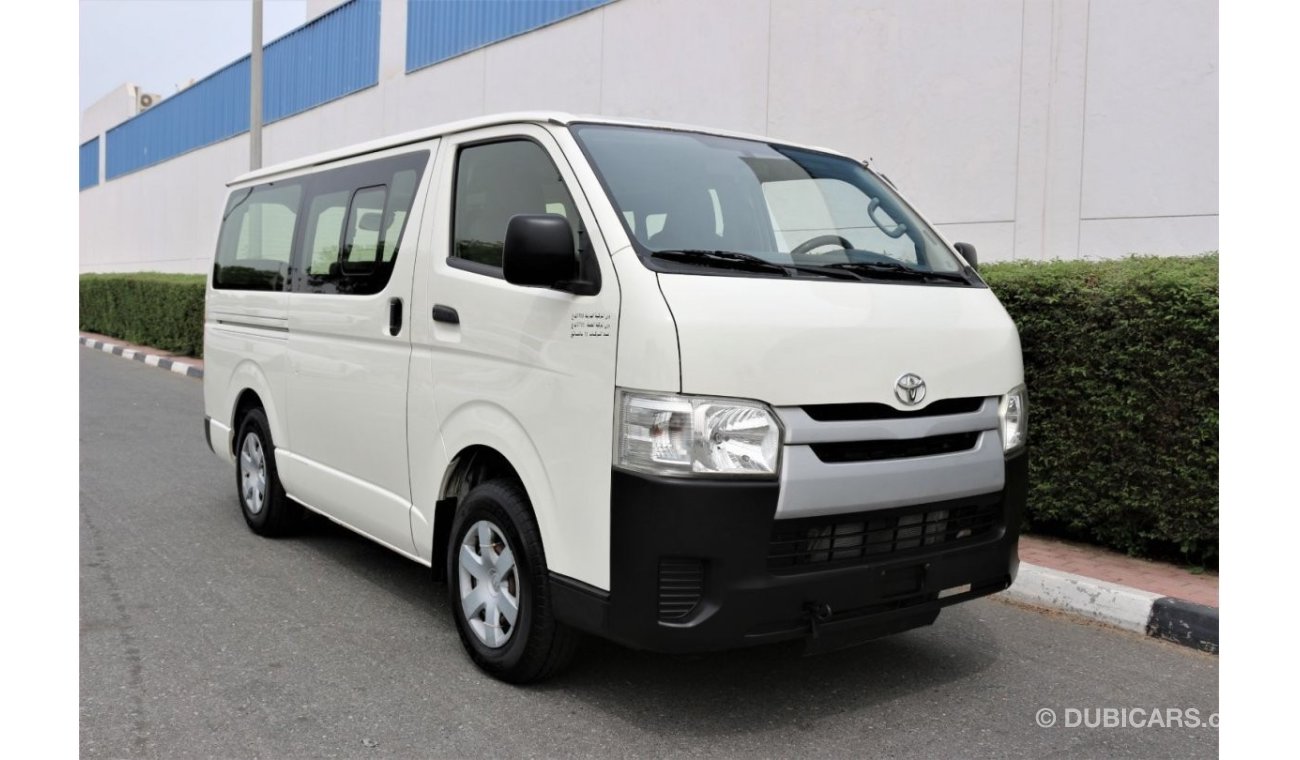 Toyota Hiace GL - Standard Roof TOYOTA HIAC 2016 PETROL 14 PASSENGER GCC