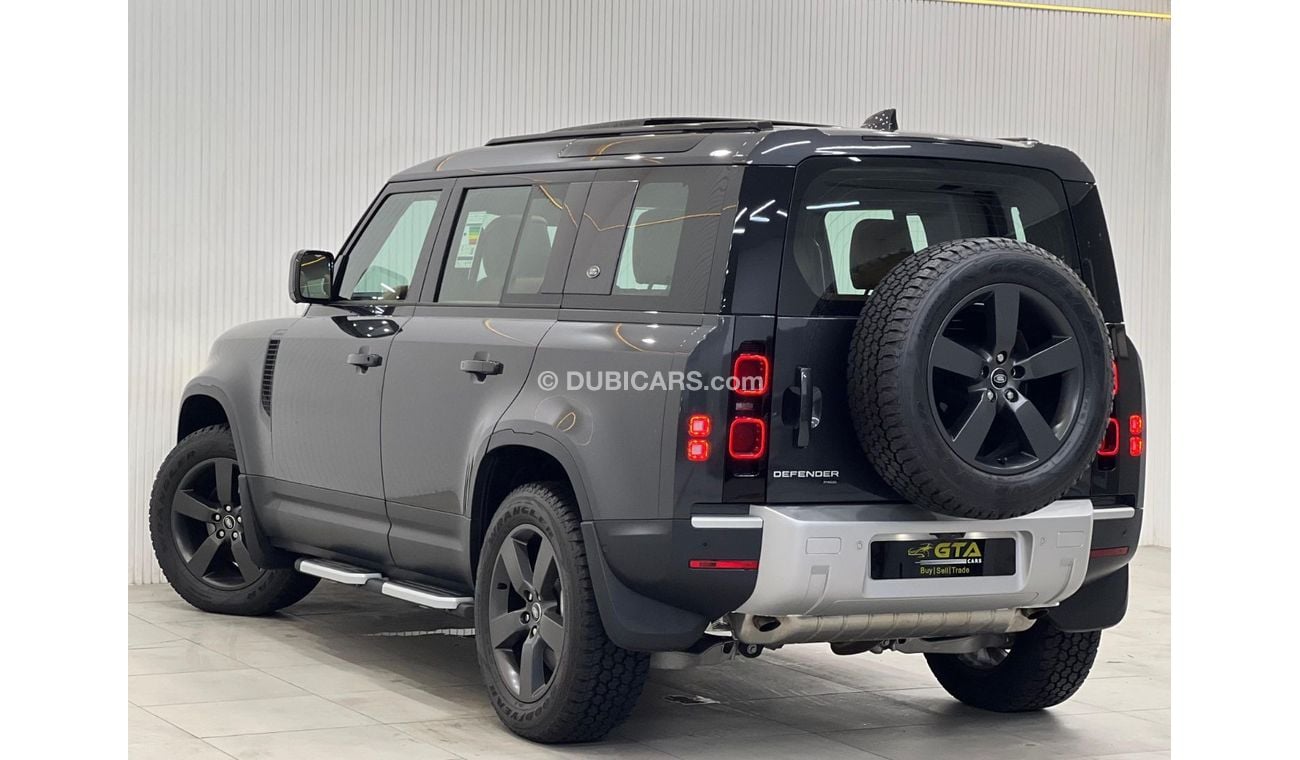 لاند روفر ديفندر 2023 Land Rover Defender 110 P400 HSE, 2026 Land Rover Warranty, 2028 Land Rover Service Pack, GCC