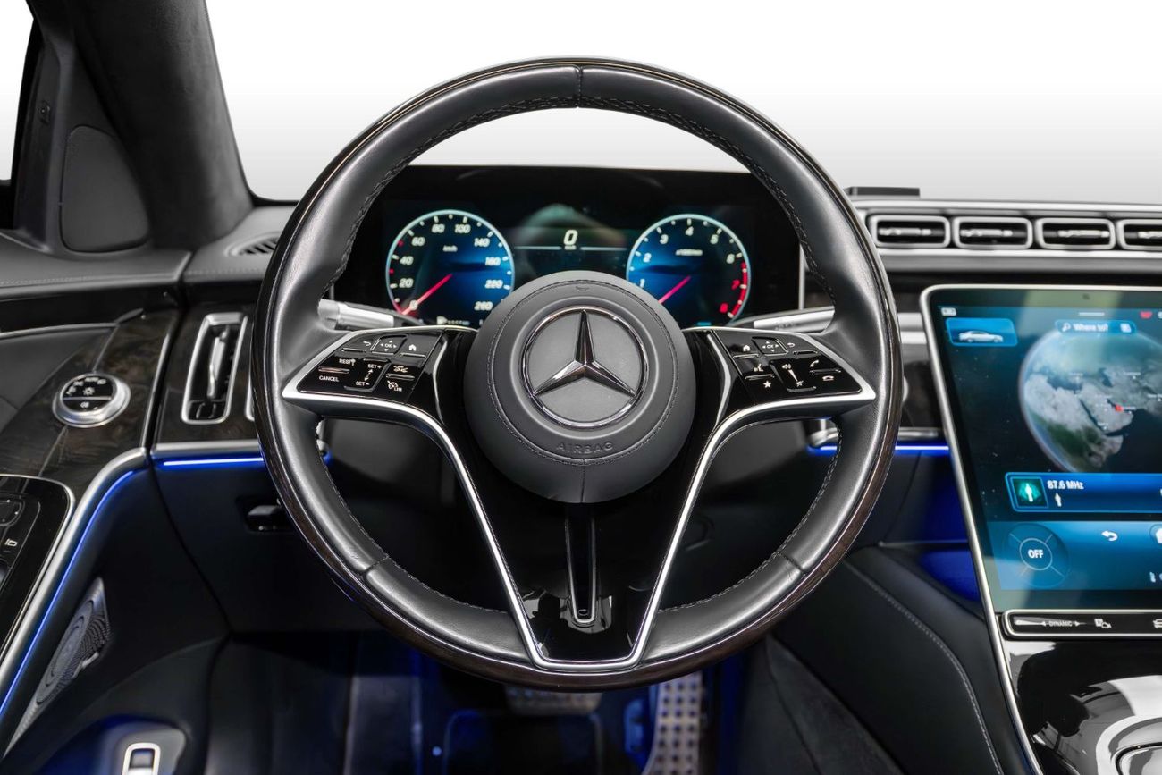 Mercedes-Benz S 500 0% Down Payment | AED 3,665 P/M | Warranty and Service Package Available