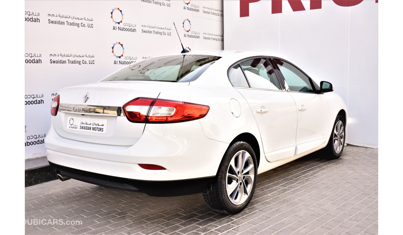 Renault Fluence 2.0L LE 2017 GCC DEALER WARRANTY