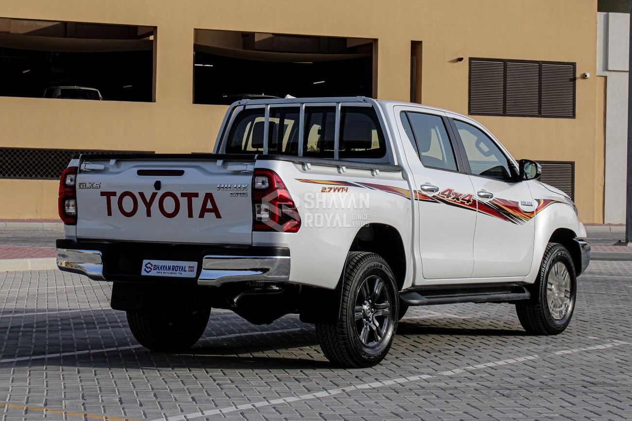 تويوتا هيلوكس 2.7L PETROL GLXS-V FULL OPTION DC 4X4 AT 2026MY