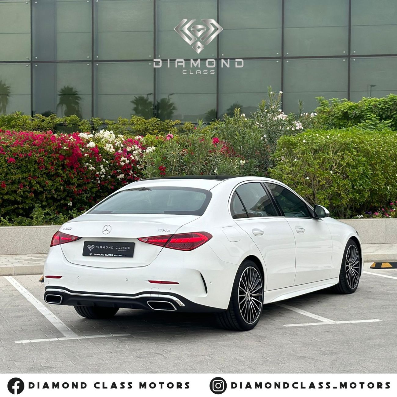 Mercedes-Benz C 200 Mercedes C200 AMG Panoramic  Full Option  GCC 2023 5 years Warranty