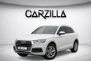 Audi Q5 45 TFSI Quattro 2.0L  l AED 1,410 P.M l 0% Down Payment l Quattro l 1 Year Warranty