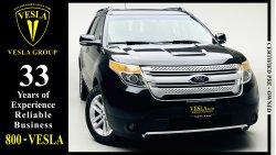 Ford Explorer XLT SPORT + LEATHER + SCREEN + PANORAMIC + 4WD / GCC / 2014 / UNLIMITED MILEAGE WARRANTY / 867 DHS