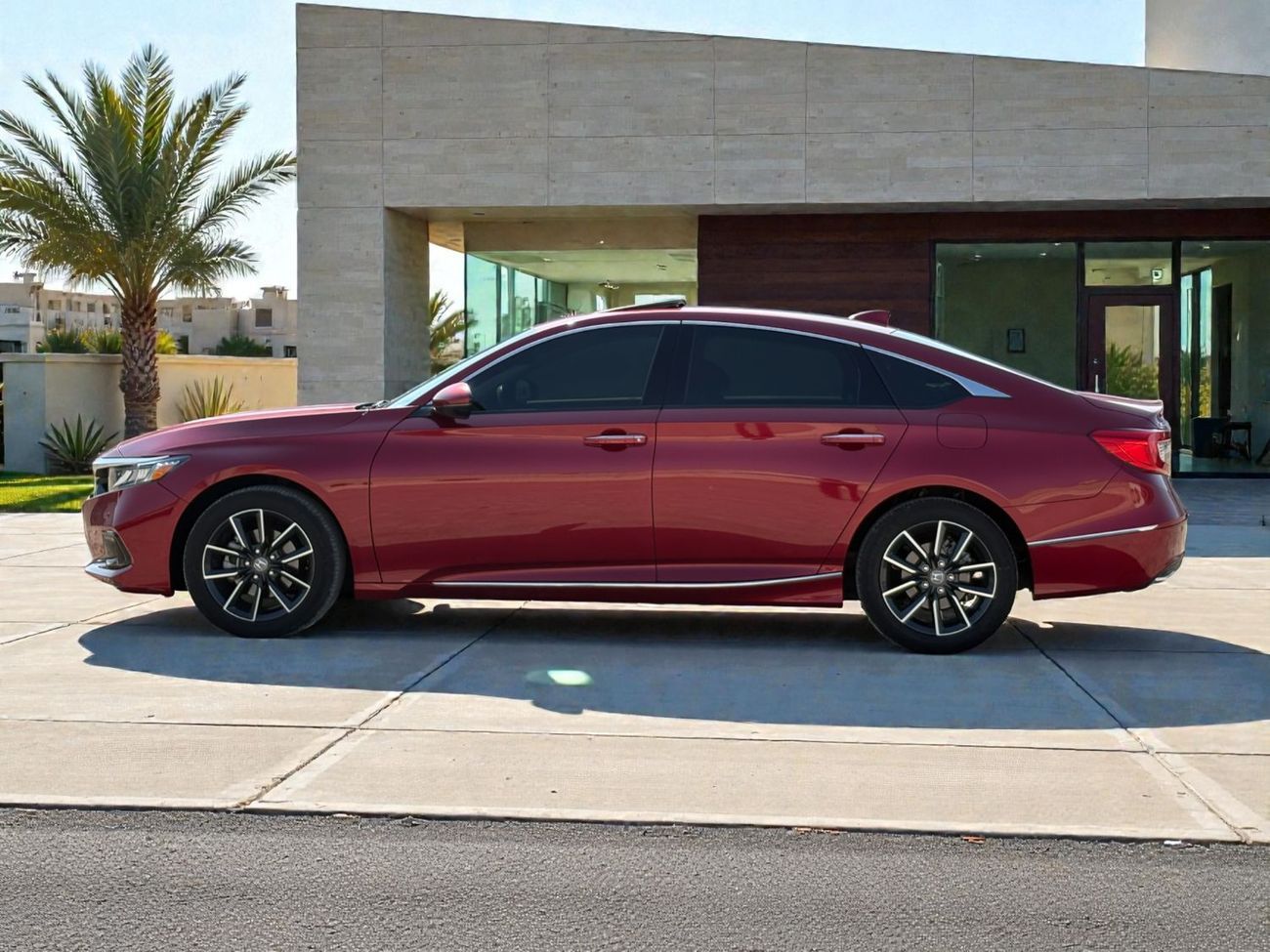 هوندا أكورد EXL 1.5L TURBO A/T | 2022 | GCC SPECS | AED 1,200 per month