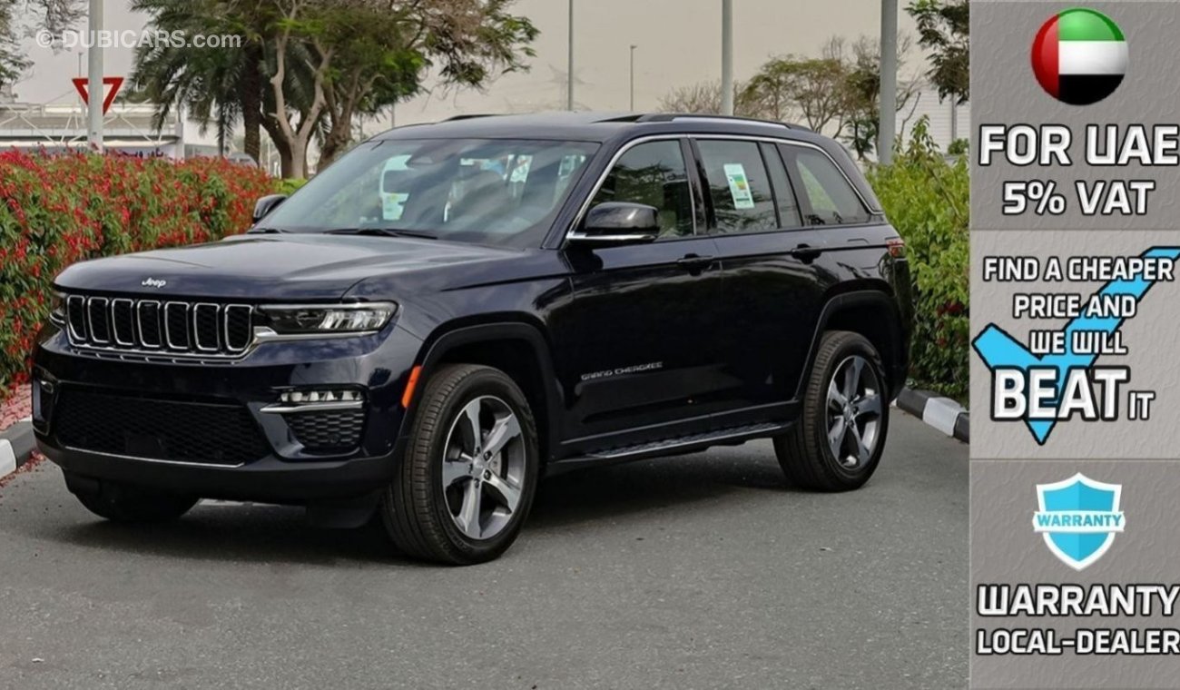 Jeep Grand Cherokee Limited Plus Luxury V6 3.6L 4X4 , 2024 GCC , 0Km , With 3 Years or 60K Km Warranty @Official Dealer