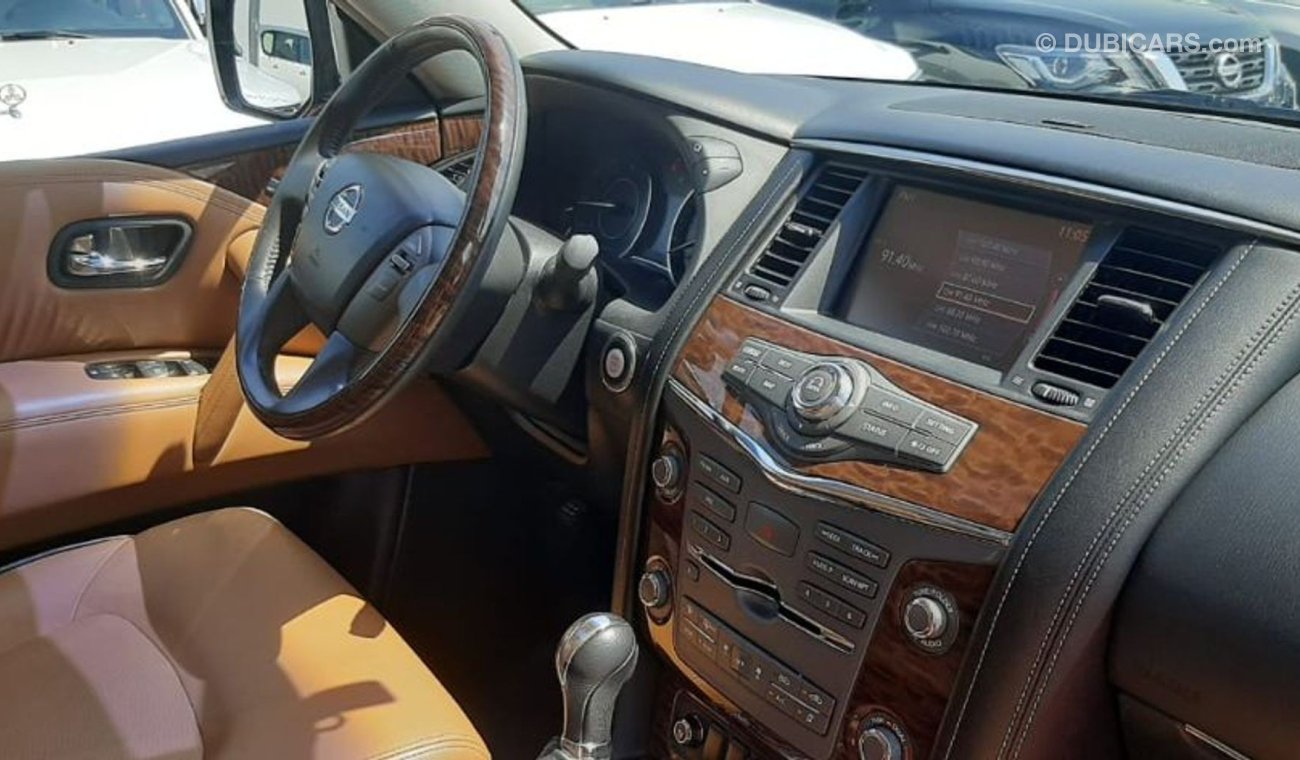 Nissan Patrol SE PLATINUM 2015 GCC SINGLE OWNER IN MINT CONDITION