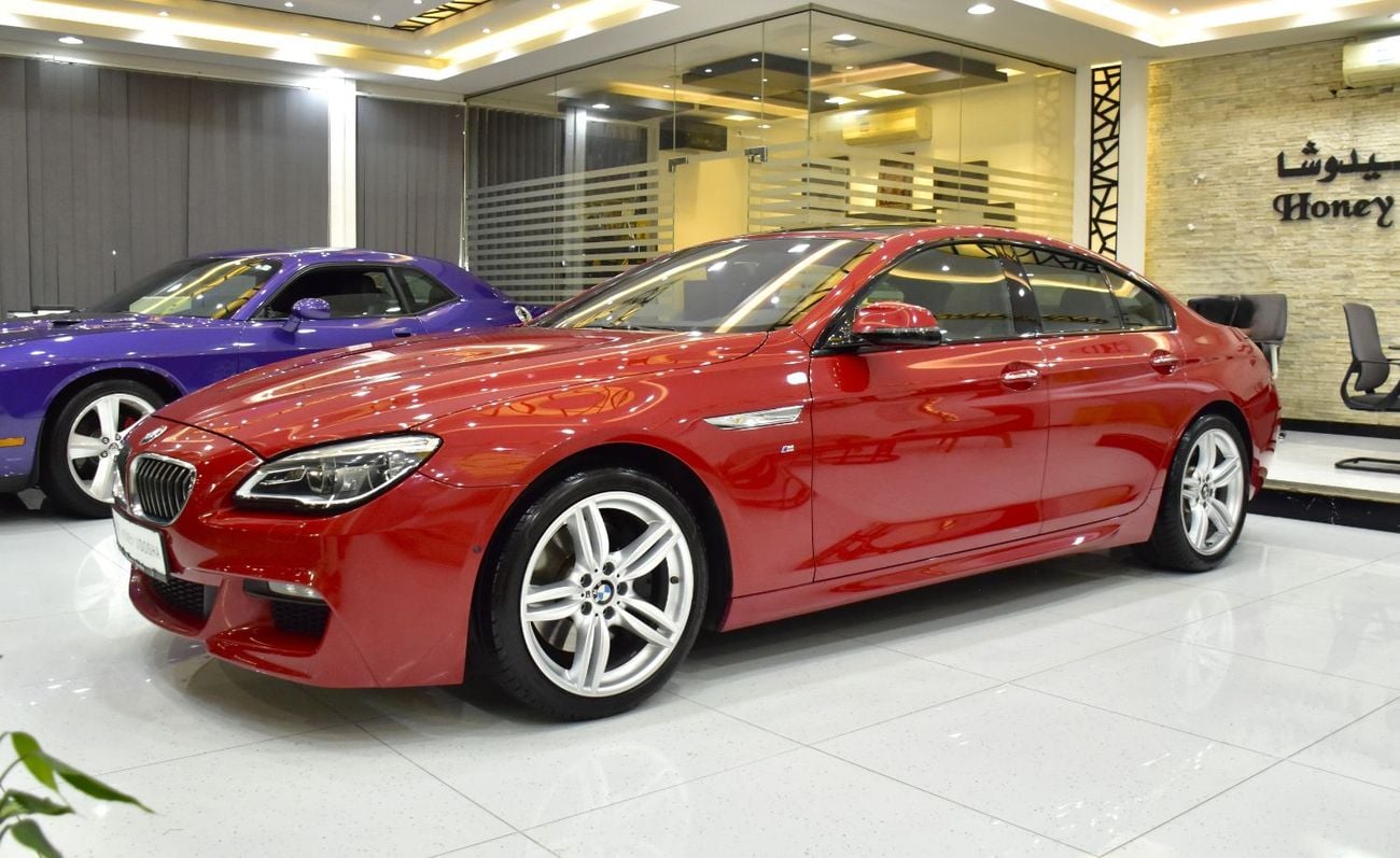 بي أم دبليو 640i EXCELLENT DEAL for our BMW 640i GranCoupe M-Kit ( 2016 Model ) in Red Color GCC Specs
