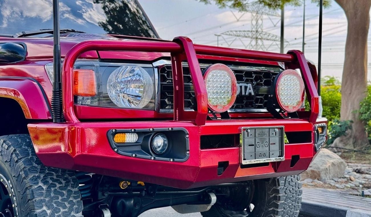 Toyota Land Cruiser Pick Up GR KIT MODIFIED SINGLE CABIN | RHD | GR LEATHER SEATS | 2015 | 4.5L (MT) | view at JAFTIM SHOWROOM