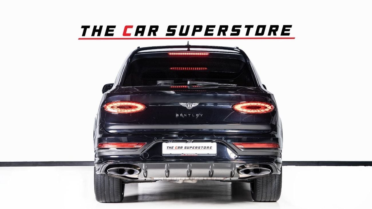 Bentley Bentayga Speed W12-Very low Mileage-Black Crystal-Showroom condition-The Last Twin Turbo W12