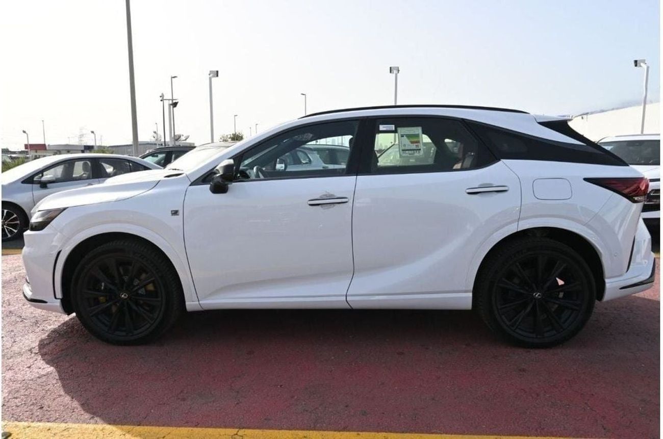 لكزس RX 500h F SPORT PERFORMANCE Lexus RX500h F-Sport 2.4L,  In-line 4, Turbo, Hybrid, AWD Model 2026, Color Whit