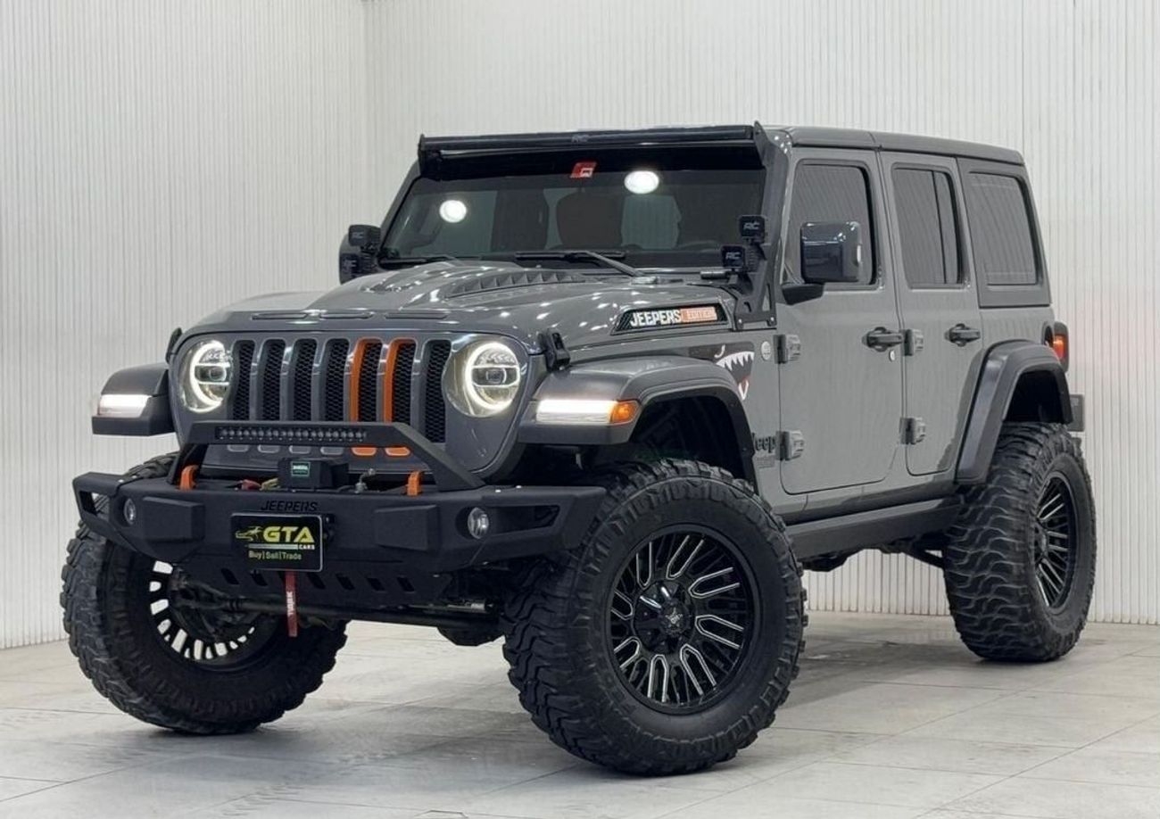 جيب رانجلر Sport S 3.6L A/T 2021 Jeep Wrangler Unlimited Sport Jeepers Ed, Agency Warranty Jan/26, Full Service