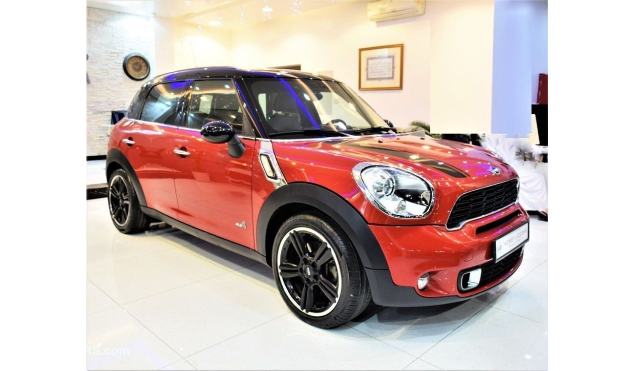 Mini Cooper S Countryman ORIGINAL PAINT ( صبغ وكاله ) FULL SERVICE HISTORY ( Mini Countryman Cooper S ALL4 2015 G