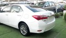 Toyota Corolla Gulf number one fingerprint slot, rear camera, control screen, cruise control, sensors, in excellent
