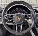 بورش كايمان 718 Porsche 718 cayman | GCC |  Rare ARCTIC Grey | Low Mileage