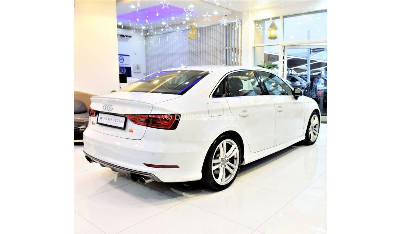 Audi S3 Amazing AUDI S3 Quattro 2016 Model!! White  Color! GCC Specs