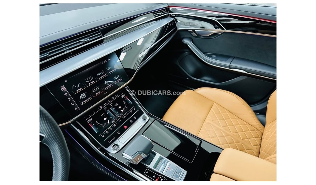 Audi A8 L 55 TFSI quattro S-Line GCC .. Warranty .. Service .. S line .. V6 .. Top Range .. Perfect Conditio