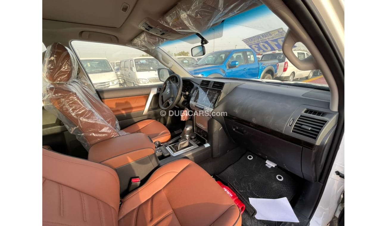 Toyota Prado TOYOTA PRADO VX.R, 2.7L, PETROL, AUTOMATIC, WITH LEATHER INTERIOR MODEL 2021, WHITE EXTERIOR WITH BR
