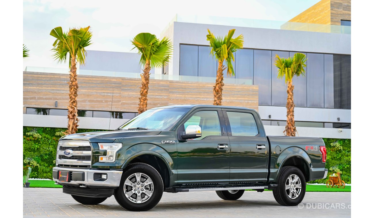 فورد F 150 Lariat Double Cab  | 2,544 P.M | 0% Downpayment | Full Option |  Immaculate Condition!