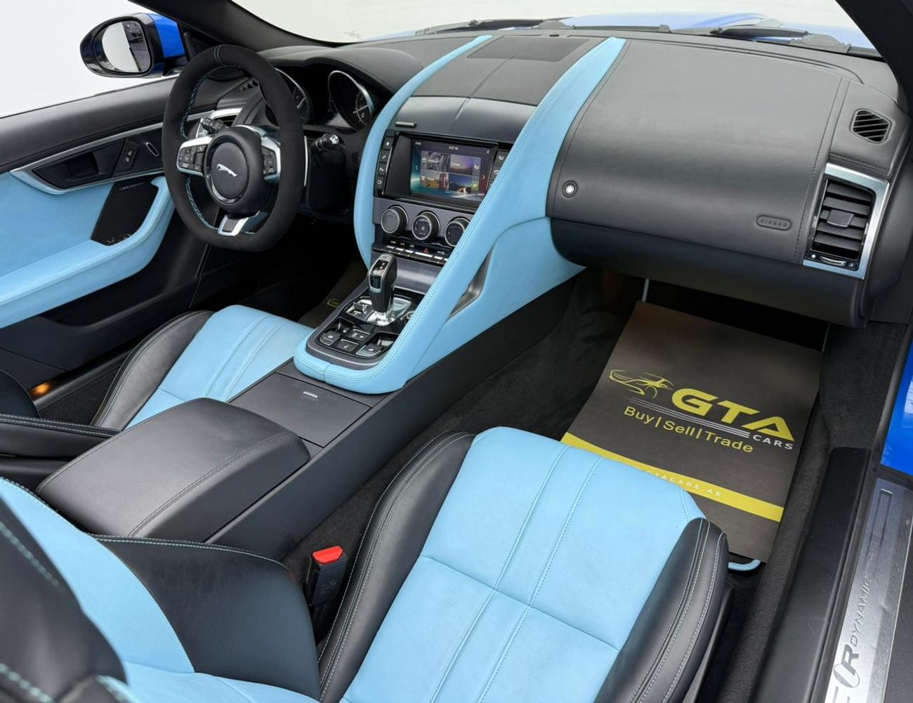 جاكوار F Type R-Dynamic 3.0L (380 HP) Convertible 2018 Jaguar F-Type P380 R-Dynamic, Warranty, Fully Loaded, Excel