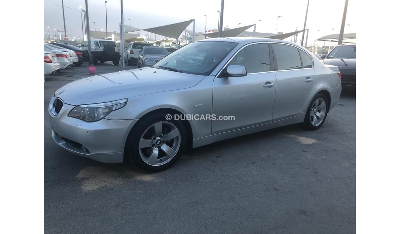 بي أم دبليو 525 بي ام دبليو موديل 2007  خليجي ن حاله ممتازه من الداخل والخارج فل اوبشن فتحه وجلد