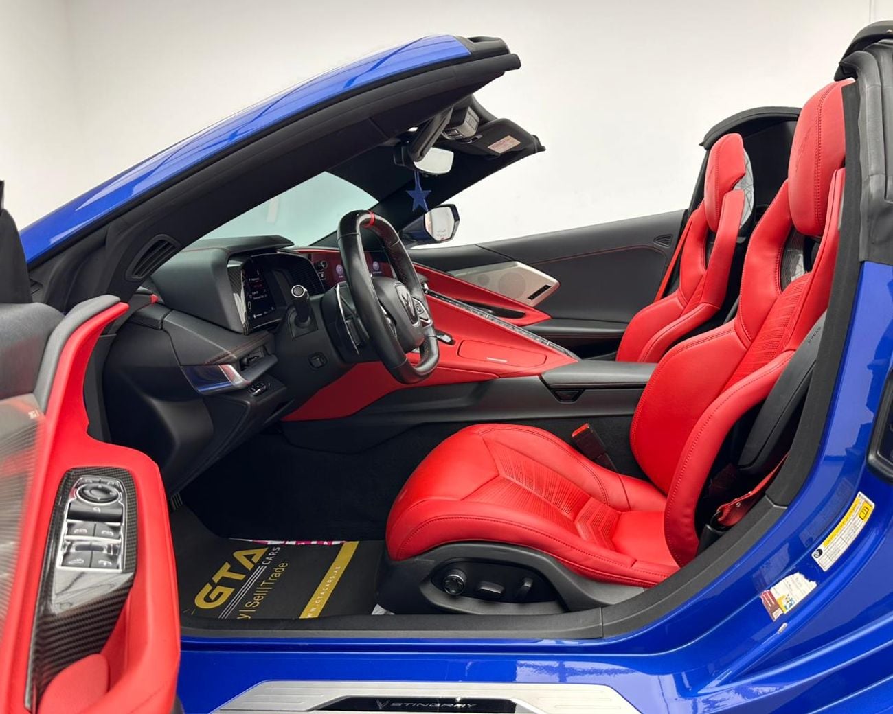 Chevrolet Corvette 2021 Chevrolet Corvette C8 Stingray 3LZ, 1 Year Warranty Unlimited Km, Excellent Condition, GCC