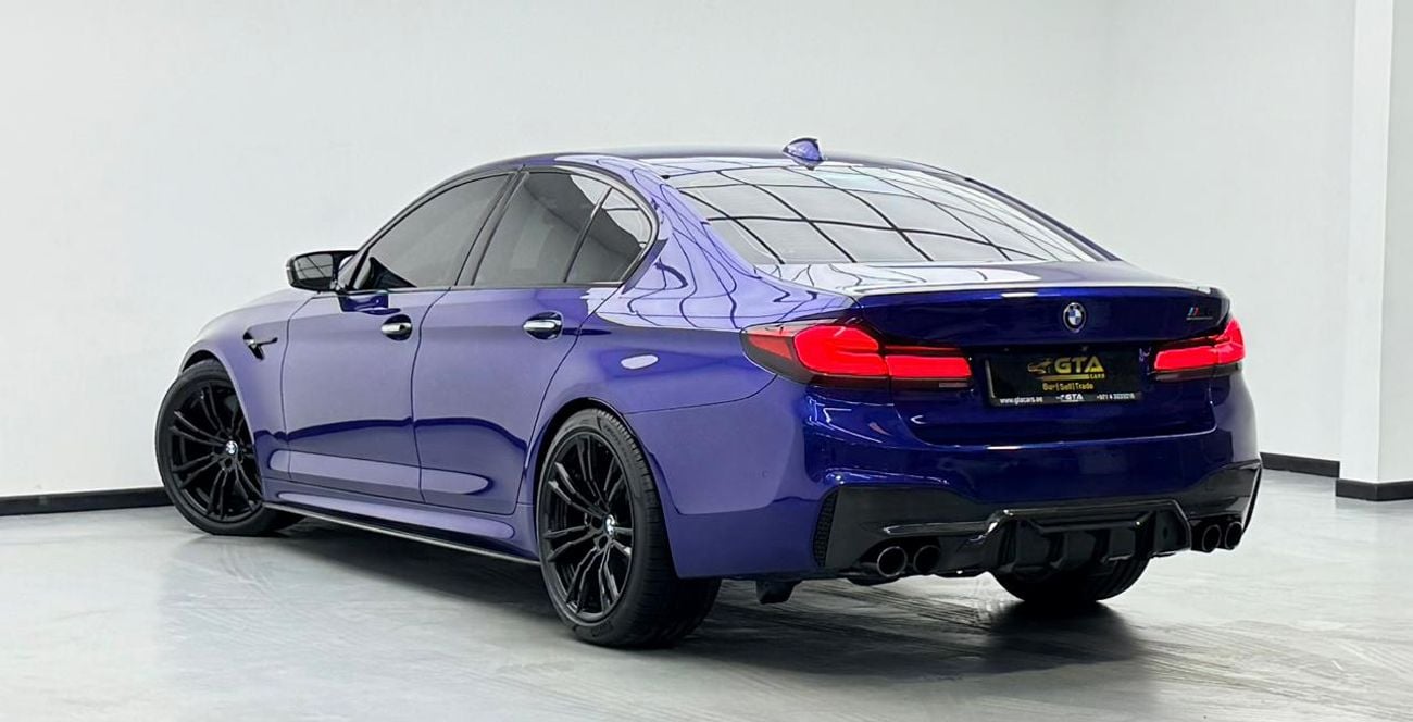 BMW M5 Competition 4.4L (625 HP) 2018 BMW M5 Competition, Warranty, Full Service History, GCC