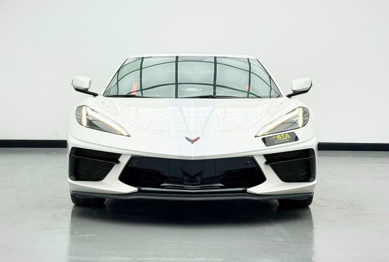 شيفروليه كورفت STINGRAY 3LT 70TH ANNIV 2023 Chevrolet Corvette Stingray 3LT 70th Anniversary Edition, 1 Year Warranty, Full Service History