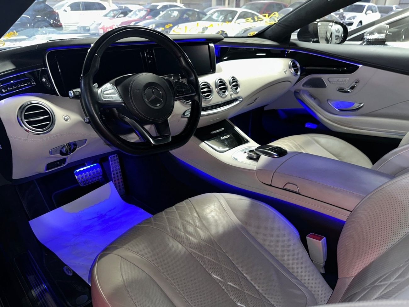 Mercedes-Benz S 550 Coupe MERCEDES S550 COUPE EDITION 1 2015 | ANTHRACITE BLUE EXTERIOR | CRYSTAL GREY INTERIOR | 6 BUTTONS