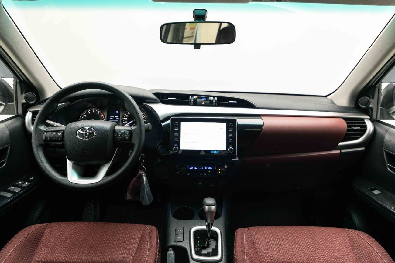 Toyota Hilux HI 2.7L - Platinum White Pearl Inside Maroon | Export Only