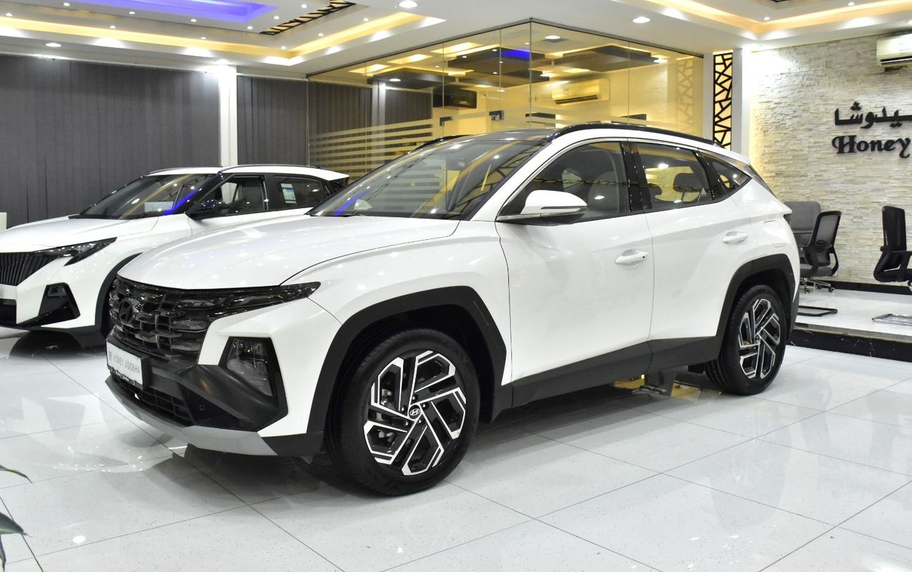 هيونداي توسون EXCELLENT DEAL for our Hyundai Tucson 1.6L Turbo ( 2025 Model ) in White Color European Specs