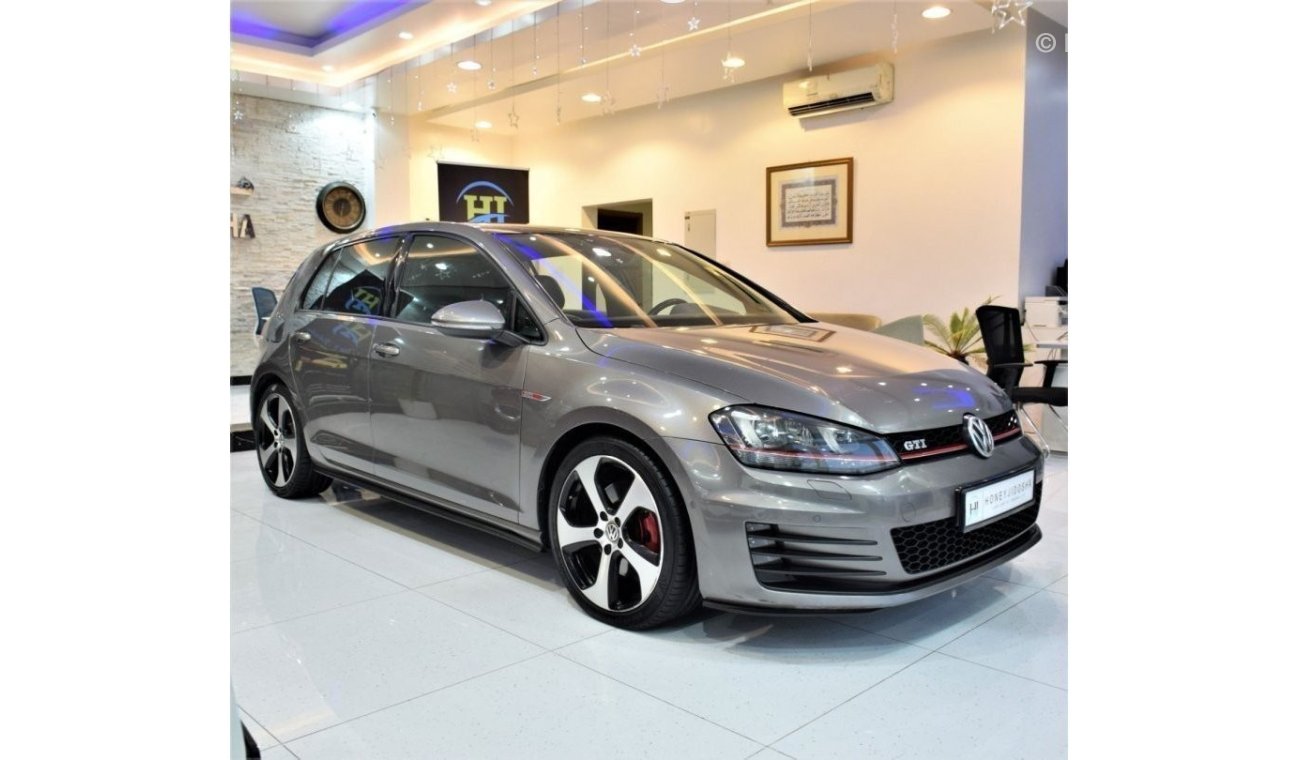 فولكس واجن جولف Volkswagen GTi 2016 Model!! in Grey Color! GCC Specs