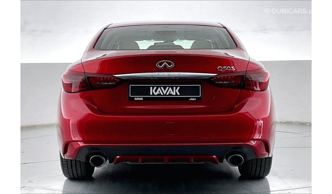 Infiniti Q50 Sport | 1 year free warranty | 0 down payment | 7 day return policy