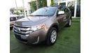 Ford Edge Ford Edge model 2013 gray color inside beige number 2 cruise control, alloy wheels, fog lights, rear