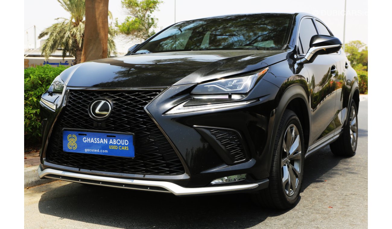 Lexus NX300 F-Sport, Platinum Edition With Warranty, Panoramic Roof, Cruise Control(49573)