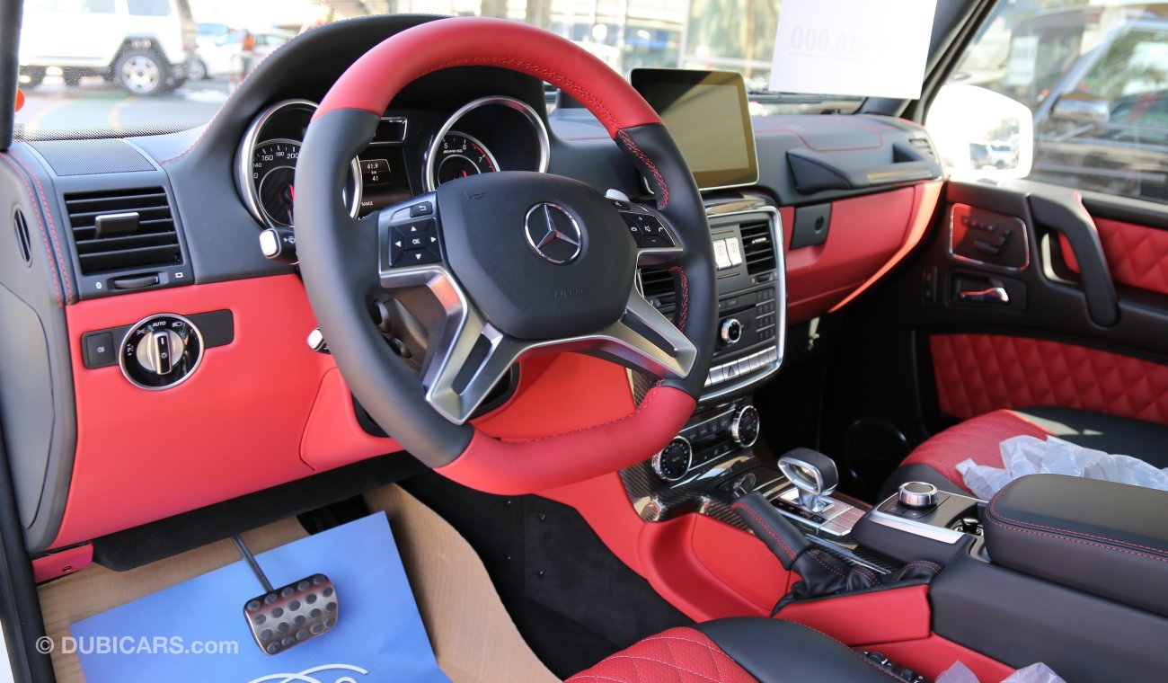 مرسيدس بنز G 63 AMG EDITION 2018MY | INTERIOR BLACK-RED